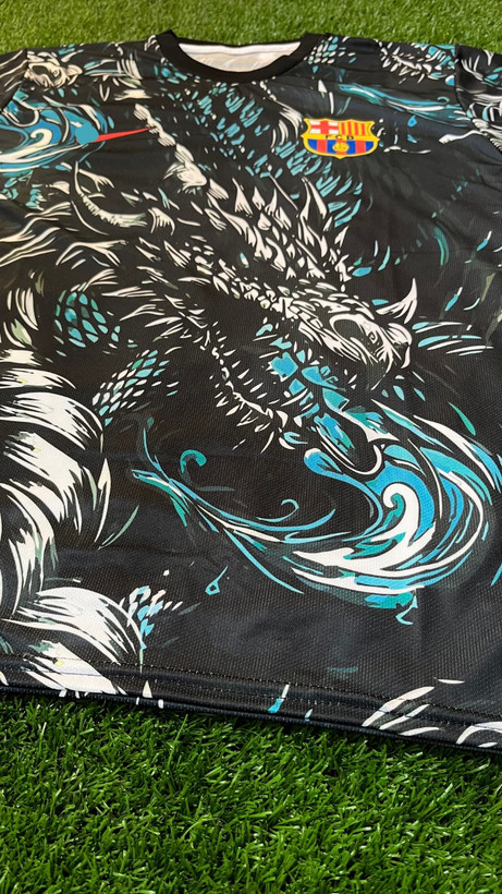 کیت طرح دراگون بارسلونا