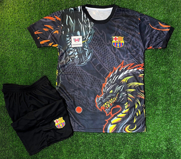 کیت طرح دراگون بارسلونا