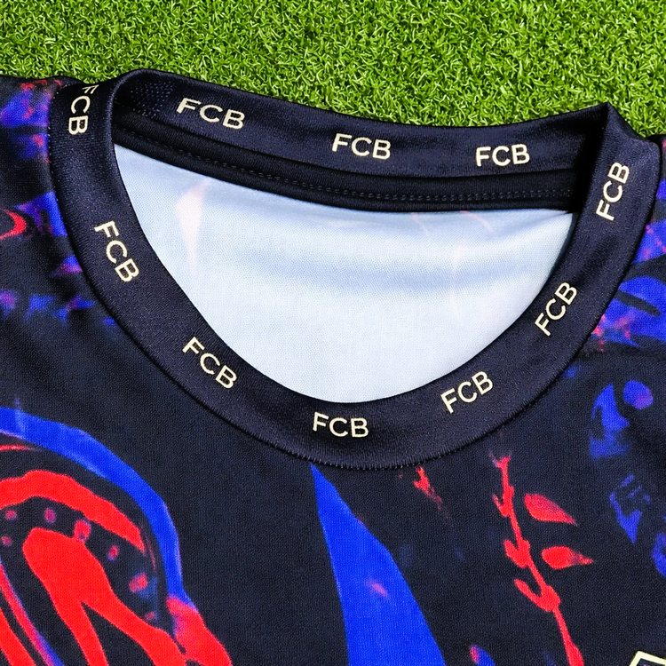 پیراهن شورت کانسپت طرح مار بارسلونا